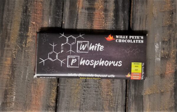 White Phosphorus Chocolate Bar
