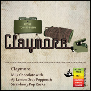 Claymore Chocolate Bars