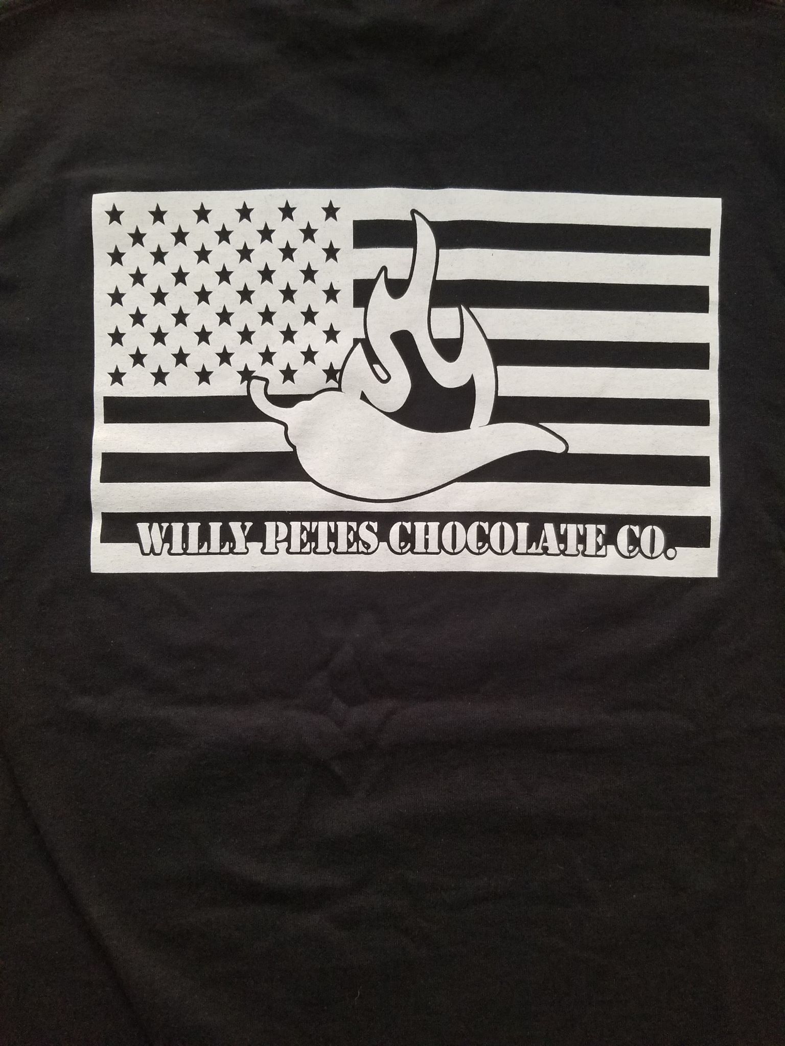 T-Shirt: Willy Pete’s Chocolate Co. (Black) – Willy Pete's Chocolate Co
