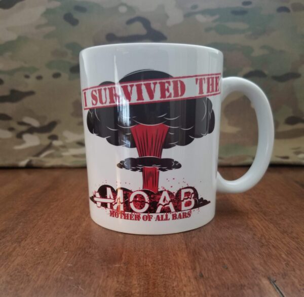 I survived the MOAB coffee mug