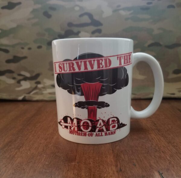 I survived the MOAB coffee mug