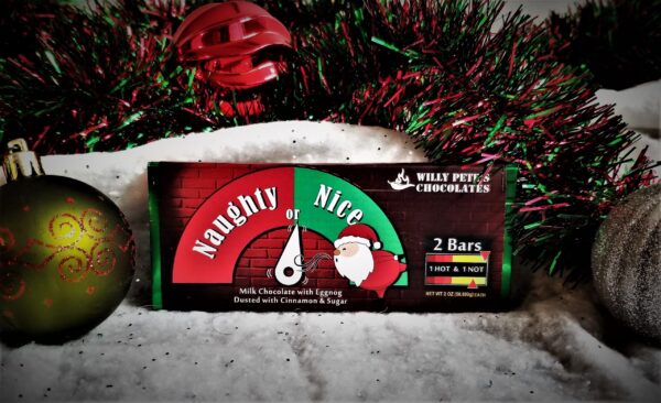 Naughty or Nice 2-Pack Chocolate Bar