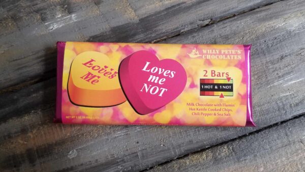 Loves Me. Loves Me Not. 2-Pack Chocolate Bar