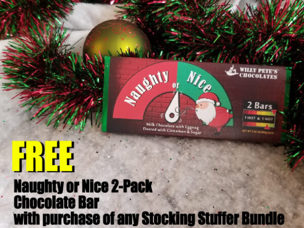 Willy Petes Chocolates Stocking Stuffer Bundle